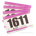 Números de babadores de corrida personalizados para corridas de maratona